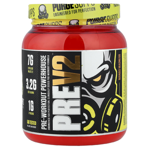 MuscleSport, Pre V2, предтренировочный комплекс, безумие с манго, 500 г (17,64 унции) (Товар снят с продажи) 