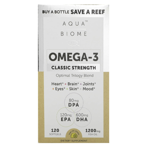 Enzymedica, омега-3, классическая сила действия, со вкусом лимона, 1200 мг, 120 капсул (600 мг в 1 капсуле)