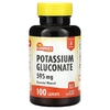 Sundance Vitamins, Глюконат калия, 595 мг, 100 капсул