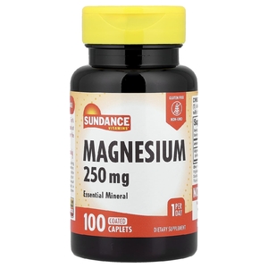 Sundance Vitamins, магний, 250 мг, 100 капсул в оболочке