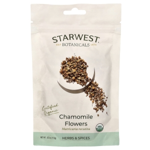 Starwest Botanicals, Органические цветки ромашки, 17,9 г (0,63 унции) (Товар снят с продажи) 