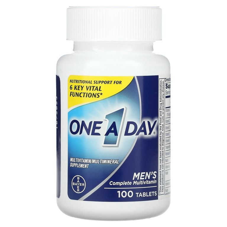 One-A-Day, Полный мультивитамин для мужчин, 100 таблеток