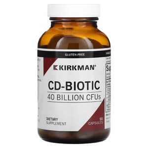 Kirkman Labs, CD-Biotic, 40 млрд КОЕ, 90 капсул (Товар снят с продажи) 