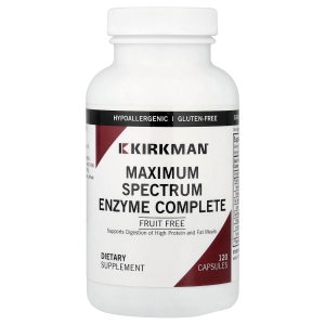 Kirkman Labs, Полный комплекс ферментов, 120 капсул (Товар снят с продажи) 