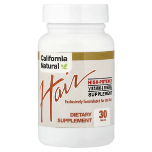California Natural, для волос, 30 таблеток