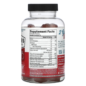 BUBS Naturals, Жевательные мармеладки с яблочным уксусом, 60 шт. (Товар снят с продажи) 