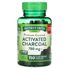 Nature's Truth, Vitamins, кокосовый активированный уголь премиального качества, 150 капсул с быстрым высвобождением (260 мг в 1 капсуле)