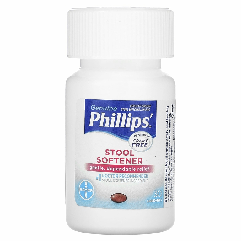 Phillip's, Средство для смягчения стула, 30 жидких гелей