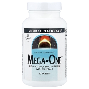 Source Naturals, комплекс мультивитиминов и минералов, без железа, 60 таблеток