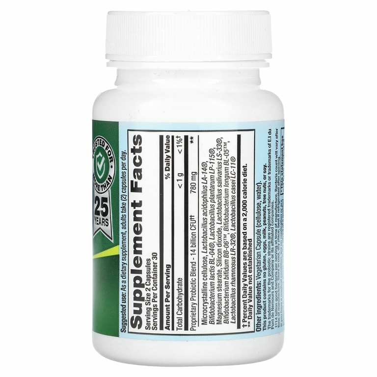 Nutrition Now, Пробиотик PB 8 ™, 14 миллиардов, 60 вегетарианских капсул (7 миллиардов на капсулу)