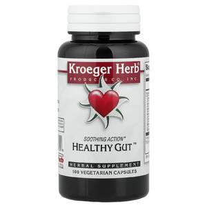 Kroeger Herb Co, Healthy Gut™, 100 вегетарианских капсул