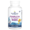 Nordic Naturals, Complete Omega Junior, для детей от 6 до 12 лет, лимон, 180 мини-капсул