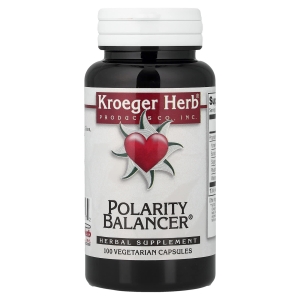 Kroeger Herb Co, PolarityBalancer®, 100 вегетарианских капсул (Товар снят с продажи) 