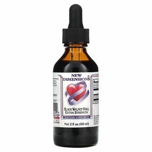 Kroeger Herb Co, Скорлупа черного ореха, повышенная сила действия, 60 мл (2 жидк. унц.)
