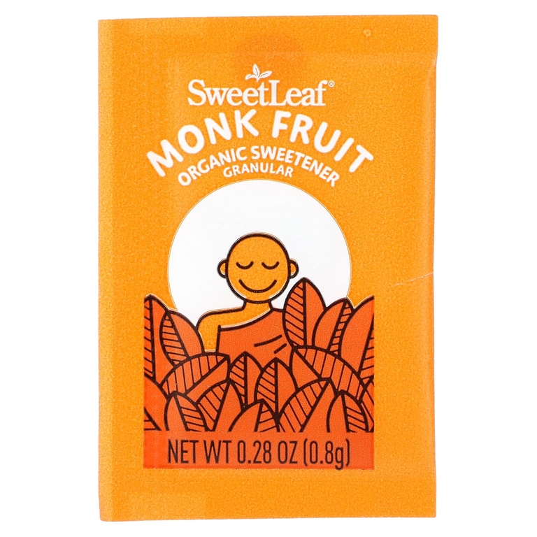Wisdom Natural, SweetLeaf, органический подсластитель из архата, в гранулах, 40 пакетиков по 0,8 г (0,28 унции)