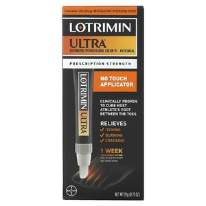 Lotrimin, крем для ног, с аппликатором, не вызывающим раздражения, 20 г (0,7 унции)