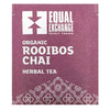Equal Exchange, Органический чай ройбуш, травяной чай, без кофеина, 20 чайных пакетиков, 40 г (1,41 унции)
