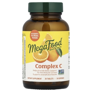 MegaFood, комплекс C, 30 таблеток