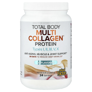 Natural Factors, Total Body, протеин Multi Collagen™, протеин без добавок, 267 г (9,41 унции)