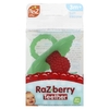 RaZbaby, RaZ-berry, прорезыватель для зубов, для детей от 3 месяцев, зеленый/красный, 1 шт.
