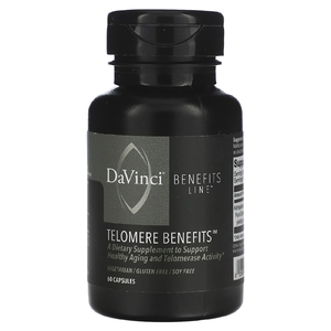 DaVinci Laboratories, Telomere Benefits, 60 капсул (250 мг на капсулу)