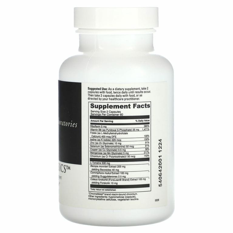 DaVinci Laboratories, Thyroid Basics`` 120 капсул
