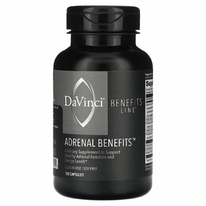 DaVinci Laboratories of Vermont, Benefits Line, Adrenal Benefits, 120 капсул