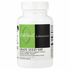 DaVinci Laboratories, Виноградная косточка, 100 мг, 90 капсул