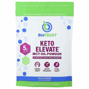 BioTRUST, Keto Elevate ™, масло со среднецепочечными триглицеридами в порошке, без добавок, 180 г (6,35 унции) (Товар снят с продажи) 