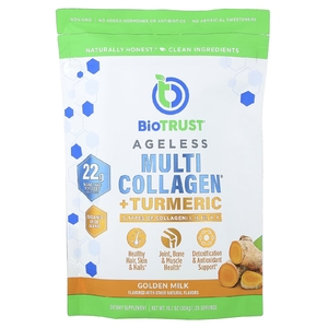 BioTRUST, Ageless Multi Collagen® с куркумой, золотистое молоко, 304 г (10,7 унции)