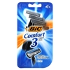 BIC, Comfort 3, одноразовые бритвенные станки, 4 шт.