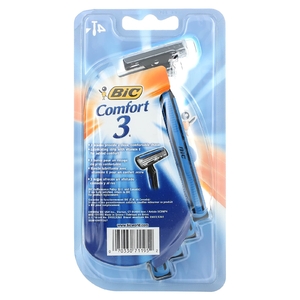 BIC, Comfort 3, одноразовые бритвенные станки, 4 шт.