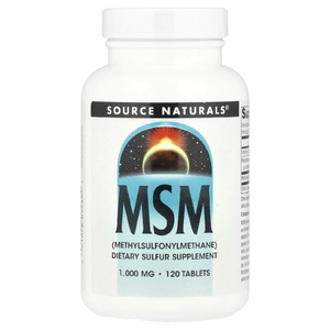 Source Naturals, МСМ, 120 таблеток