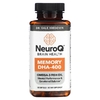 LifeSeasons, NeuroQ Brain Health, ДГК-400 для памяти, 120 мягких таблеток