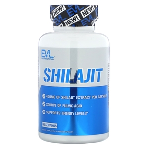 EVLution Nutrition, Мумие, 400 мг, 60 растительных капсул
