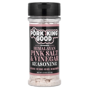 Pork King Good, Гималайская розовая соль и уксус, 127,5 г (4,5 унции)