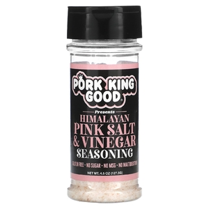 Pork King Good, Гималайская розовая соль и уксус, 127,5 г (4,5 унции)