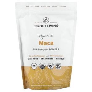 Sprout Living, органическая мака, суперфуд в порошке, 454 г (1 фунт) (Товар снят с продажи) 
