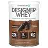 Designer Wellness, Designer Whey, натуральный 100% порошок из сывороточного протеина, вкус шоколада, 340 г (12 унций)