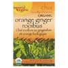 Uncle Lee's Tea, Imperial Organic, чай со вкусом апельсина и имбиря, без кофеина, 18 чайных пакетиков, 32,4 г (1,14 унции)