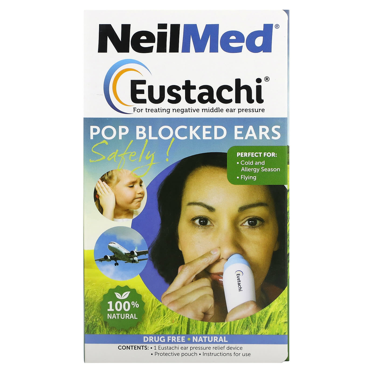 NeilMed, Eustachi, тренажер для слуховой трубы, 1 штука