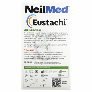 NeilMed, Eustachi, тренажер для слуховой трубы, 1 штука
