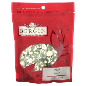Bergin Fruit and Nut Company, Горох, васаби, 113 г (4 унции)