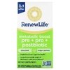 Renew Life, Metabolic Boost, Pre + Pro + Postbiotic, 30 вегетарианских капсул