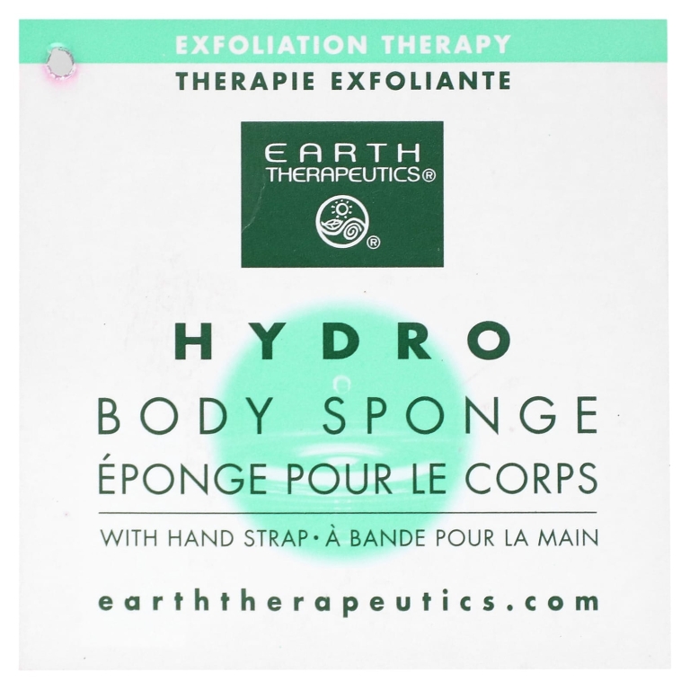 Earth Therapeutics, Hydro Body Sponge, ярко-розовый, 1 спонж (Товар снят с продажи) 