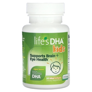 Life's DHA, Для детей, для здоровья мозга и глаз, 100 мг, 90 мягких таблеток (Товар снят с продажи) 