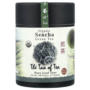 The Tao of Tea, Органический зеленый чай, сенча, 100 г (3,5 унции)