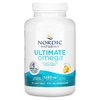 Nordic Naturals, Ultimate Omega, высокоэффективные омега-3 кислоты, со вкусом лимона, 1280 мг, 180 капсул (640 мг в 1 капсуле)