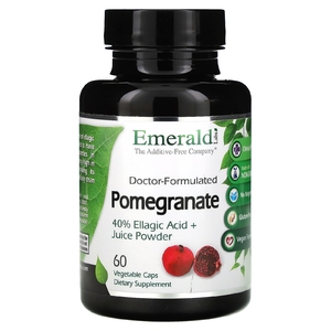Emerald Laboratories, Гранат, 60 растительных капсул (725 мг в капсуле)
