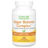 Super Nutrition, комплекс для поддержания уровня сахара с хромом, джимнемой, гинкго билоба и расторопшей, 120 растительных капсул